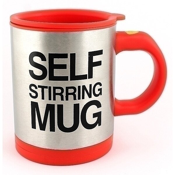 Кружка мешалка Self Stirring Mug Красная
