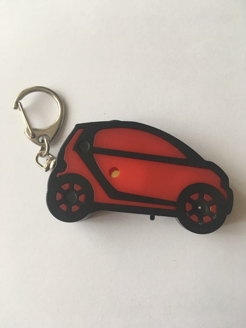 Брелок красный для поиска ключей - Машинка