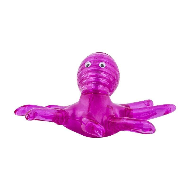 3D Головоломка - Осьминог розовый - 6