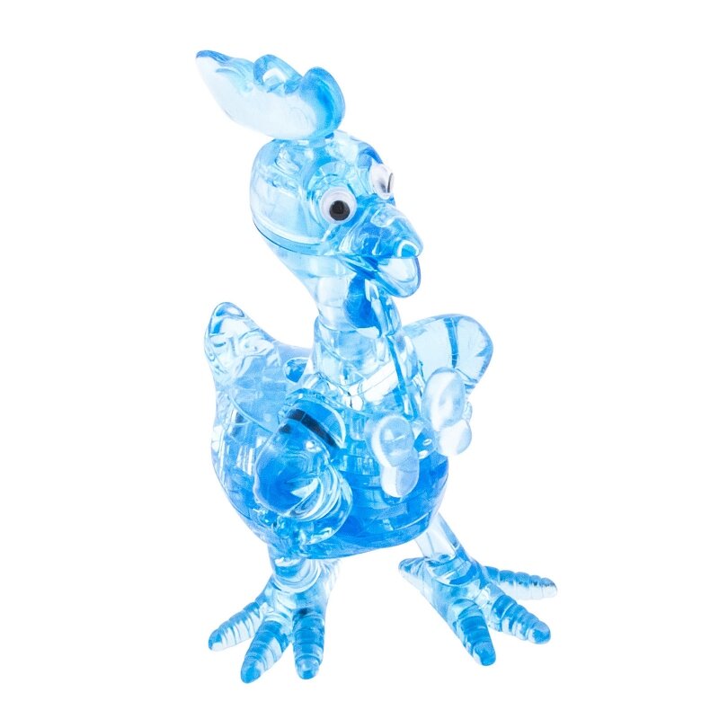 3D Головоломка - Петух синий - 11