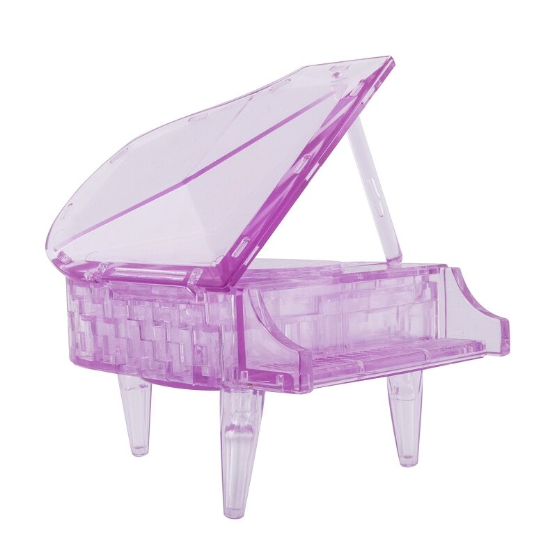 3D Головоломка - Рояль розовая - 6