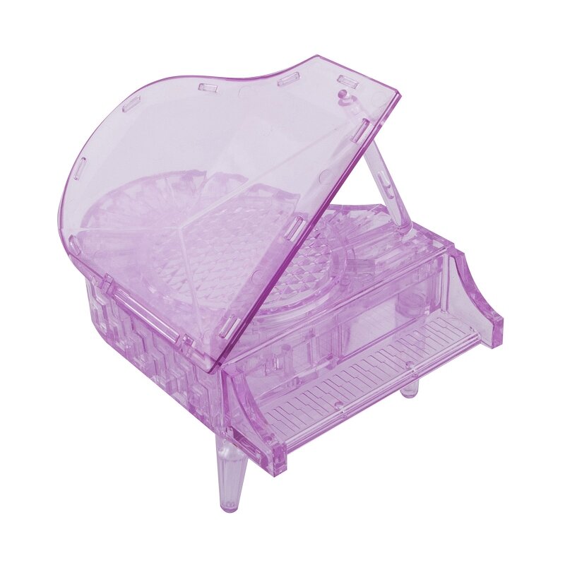 3D Головоломка - Рояль розовая - 8