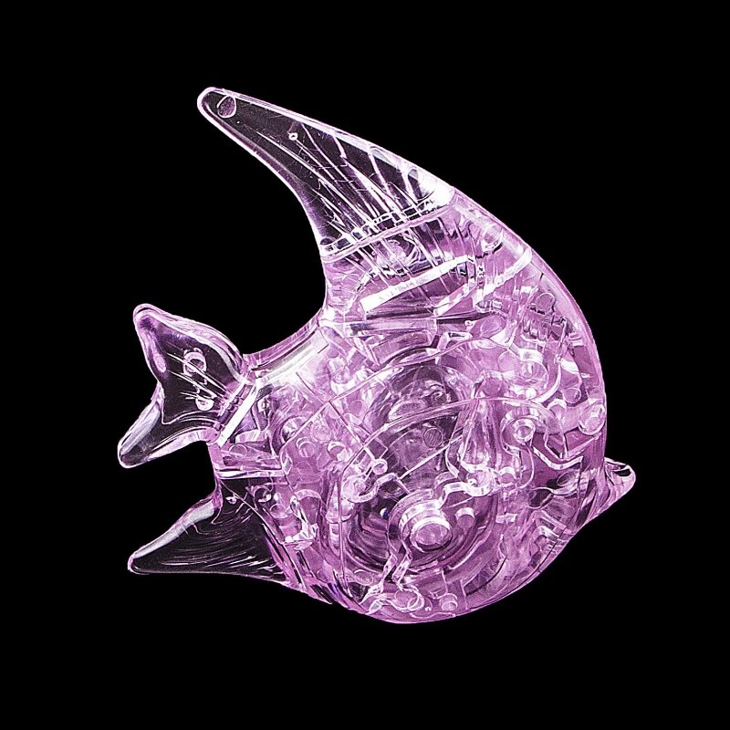 3D Головоломка - Рыбка розовая - 3