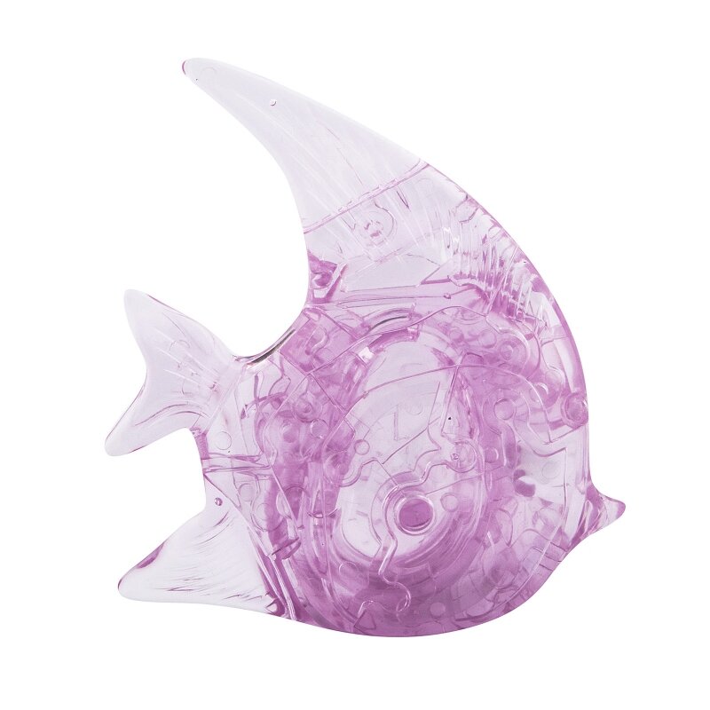 3D Головоломка - Рыбка розовая - 6