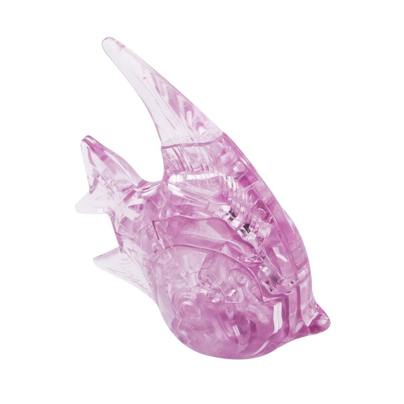 3D Головоломка - Рыбка розовая - 10