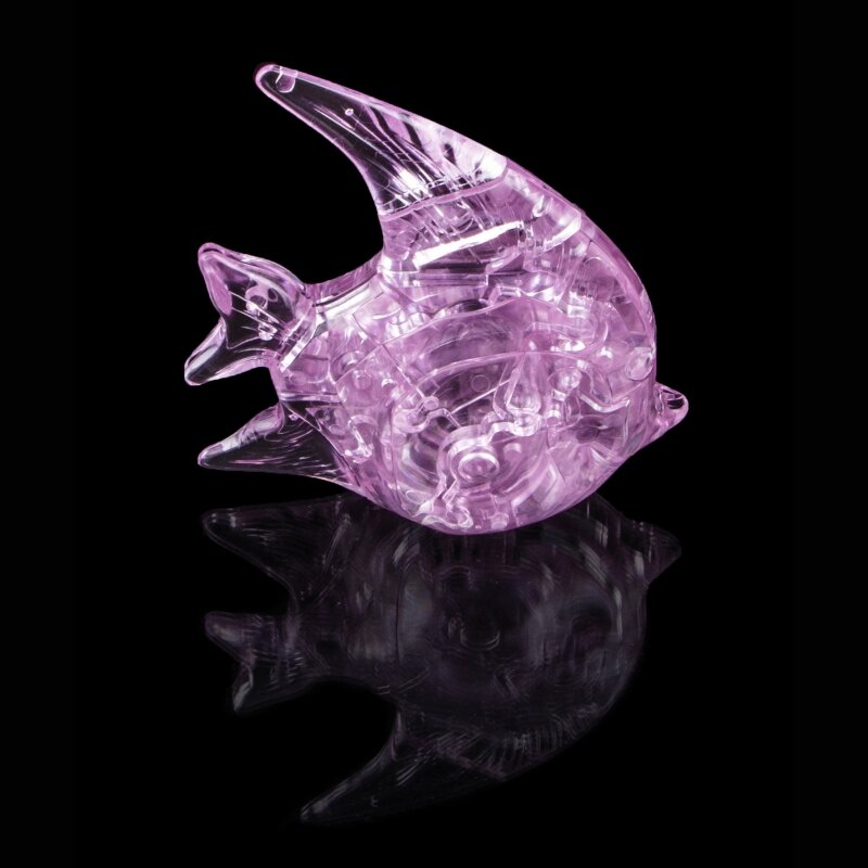 3D Головоломка - Рыбка розовая - 4
