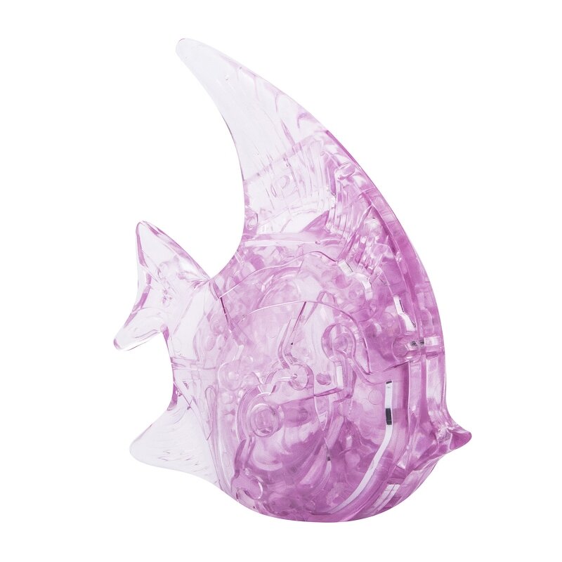 3D Головоломка - Рыбка розовая - 8