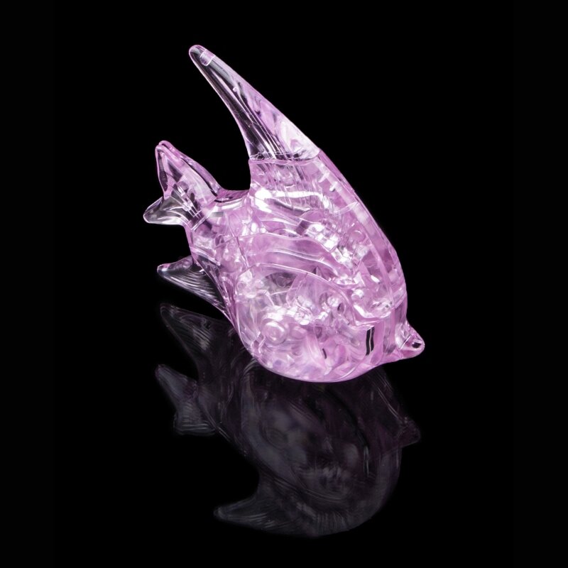 3D Головоломка - Рыбка розовая - 5